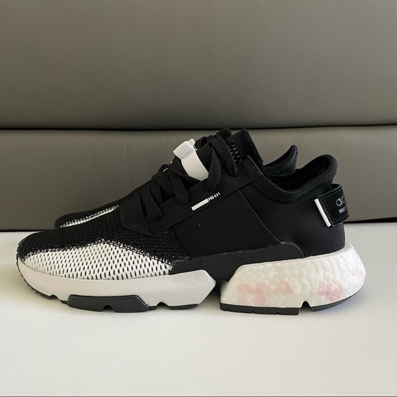 adidas | Shoes | Adidas Pods3 Black White Size 9 Men | Poshmark